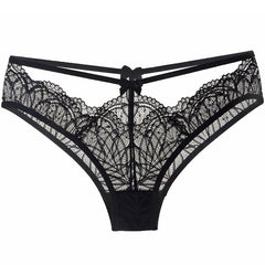 Lace Cross Cutout Panties