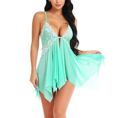 Lace Transparent Sexy Suspender Lingerie