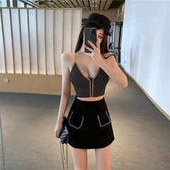 Beautiful Straps Gathered Chest Pad Bra