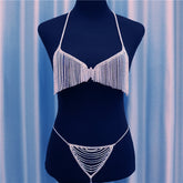 Bra & Panties Body Chain Set