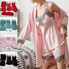 5-Piece Kimono Pajama Set