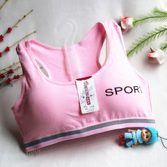 Grey Sports Bra - Comfortable & Stretchable