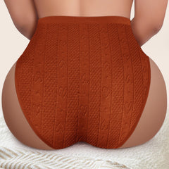Solid Jacquard Panties