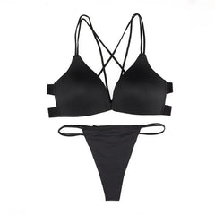 Sexy Backless Bra & Panties Set