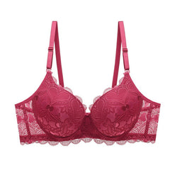 Lace Hollow Push-Up Bra