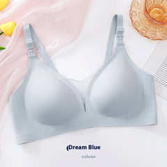 Wireless Lace Seamless Maternity Bra