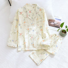 Floral Cotton Pajama Set