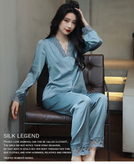 Silk Sleeve Home Clothes