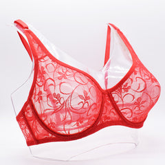 Plus Size Lace Underwired Bra