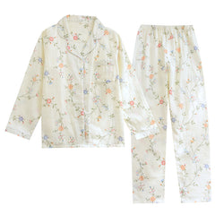 Floral Cotton Pajama Set