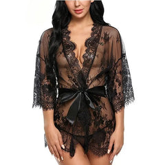 Lace Sexy Babydoll Nightgown for Women