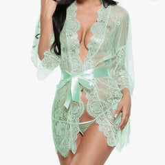 Lace Sexy Babydoll Nightgown for Women